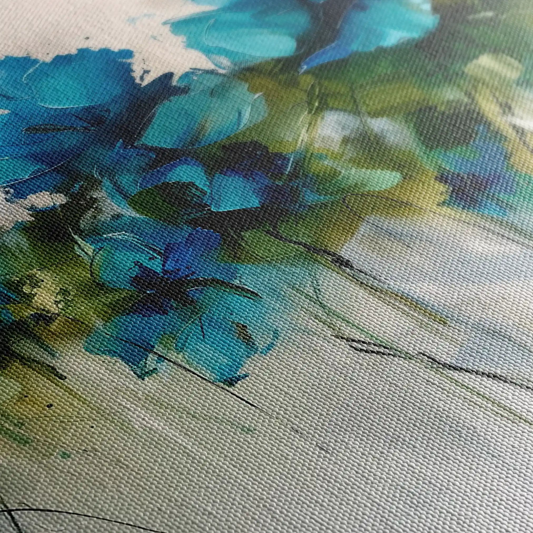 Floral Canvas Wall Art WAD690-F 90 x 60 cm / Stretched on hidden frame