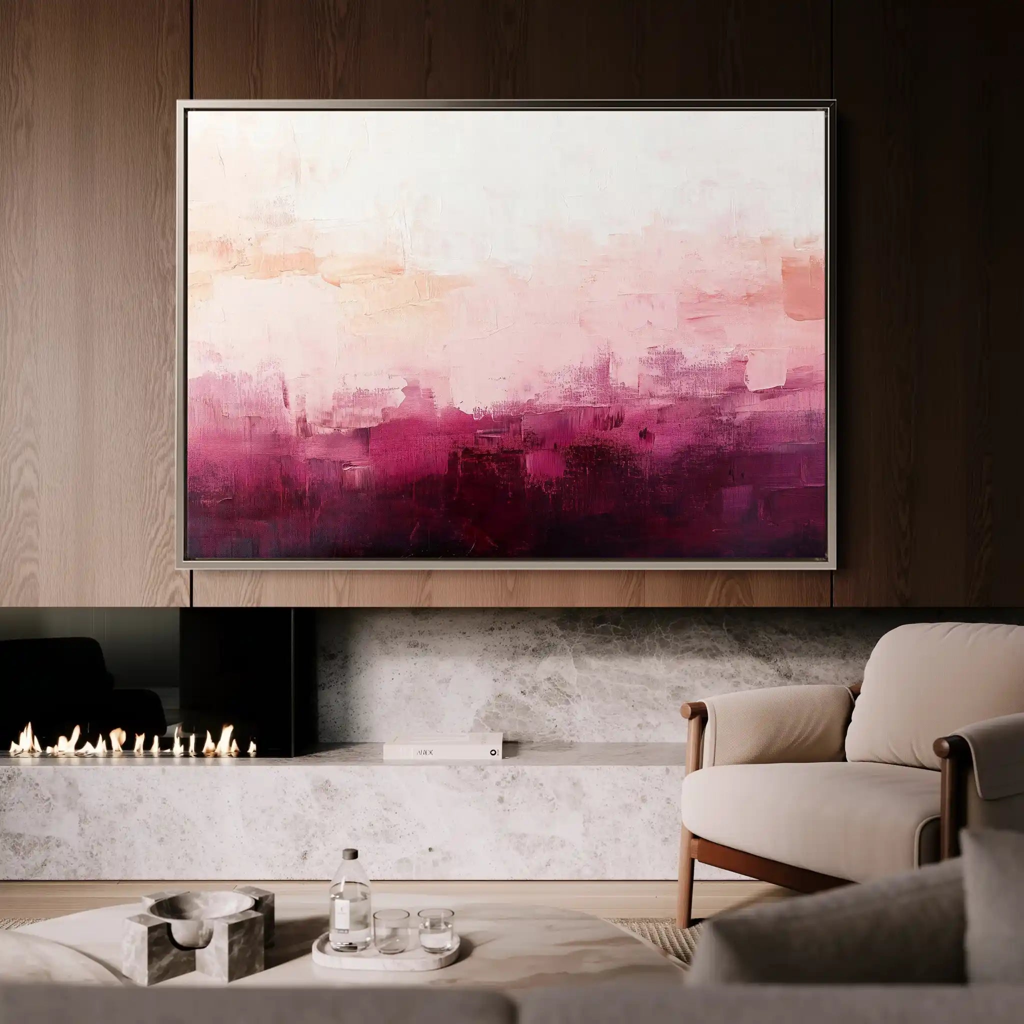 Abstract 691 Canvas Art 60 x 40 cm / Stretched on hidden frame