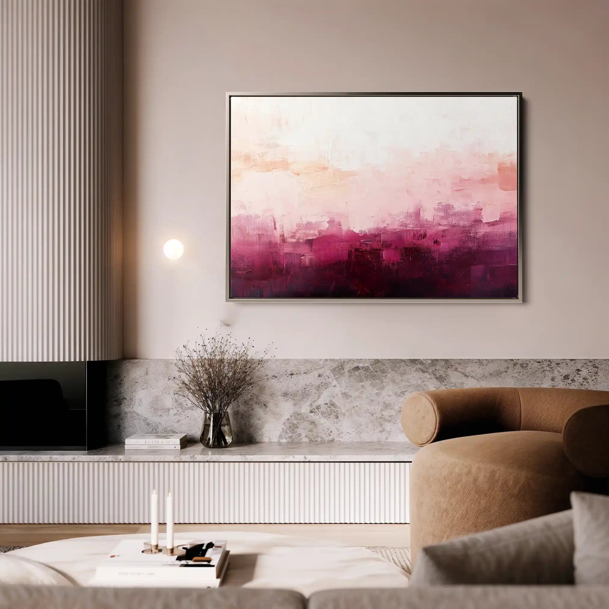 Abstract 691 Canvas Art 60 x 40 cm / Stretched on hidden frame