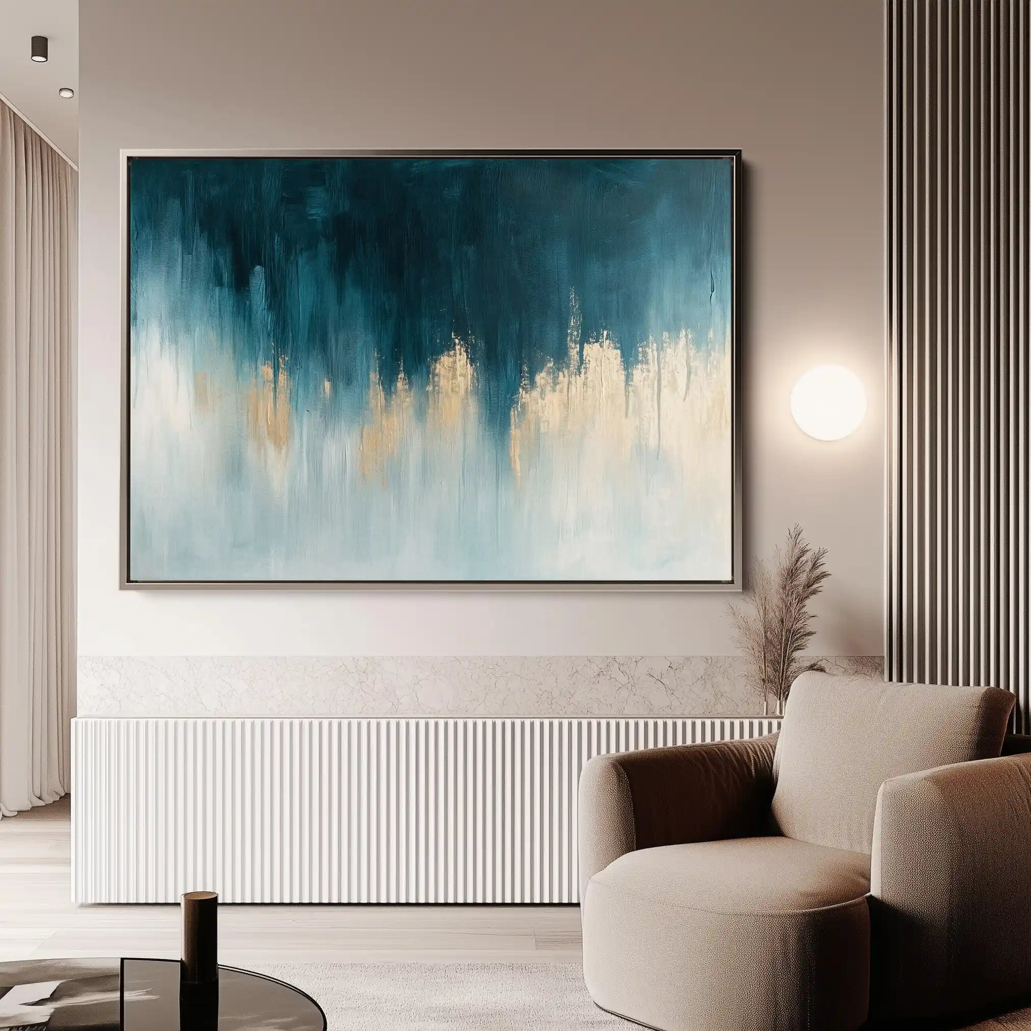 Abstract 692 Canvas Art 60 x 40 cm / Stretched on hidden frame