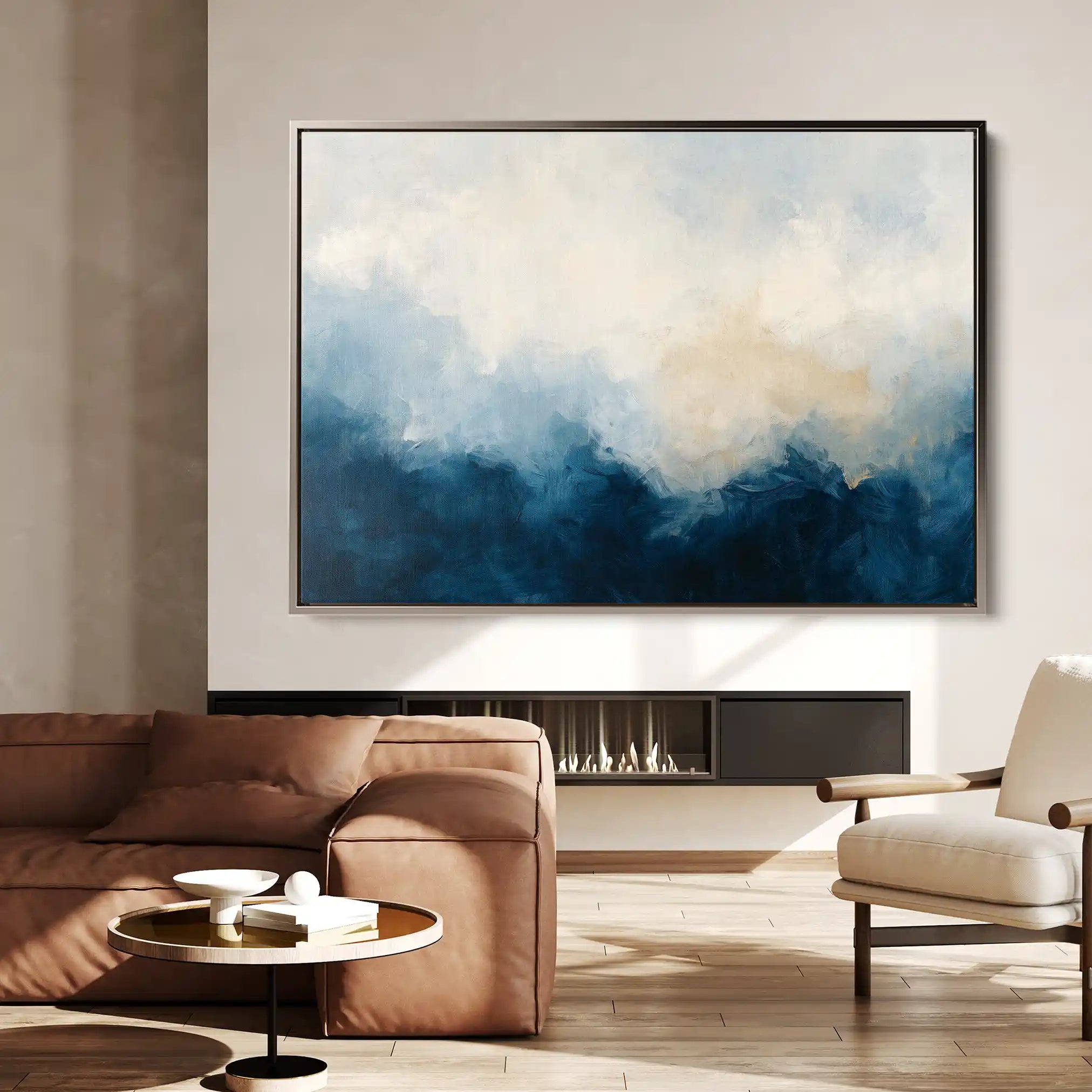 Abstract 696 Canvas Art 60 x 40 cm / Stretched on hidden frame