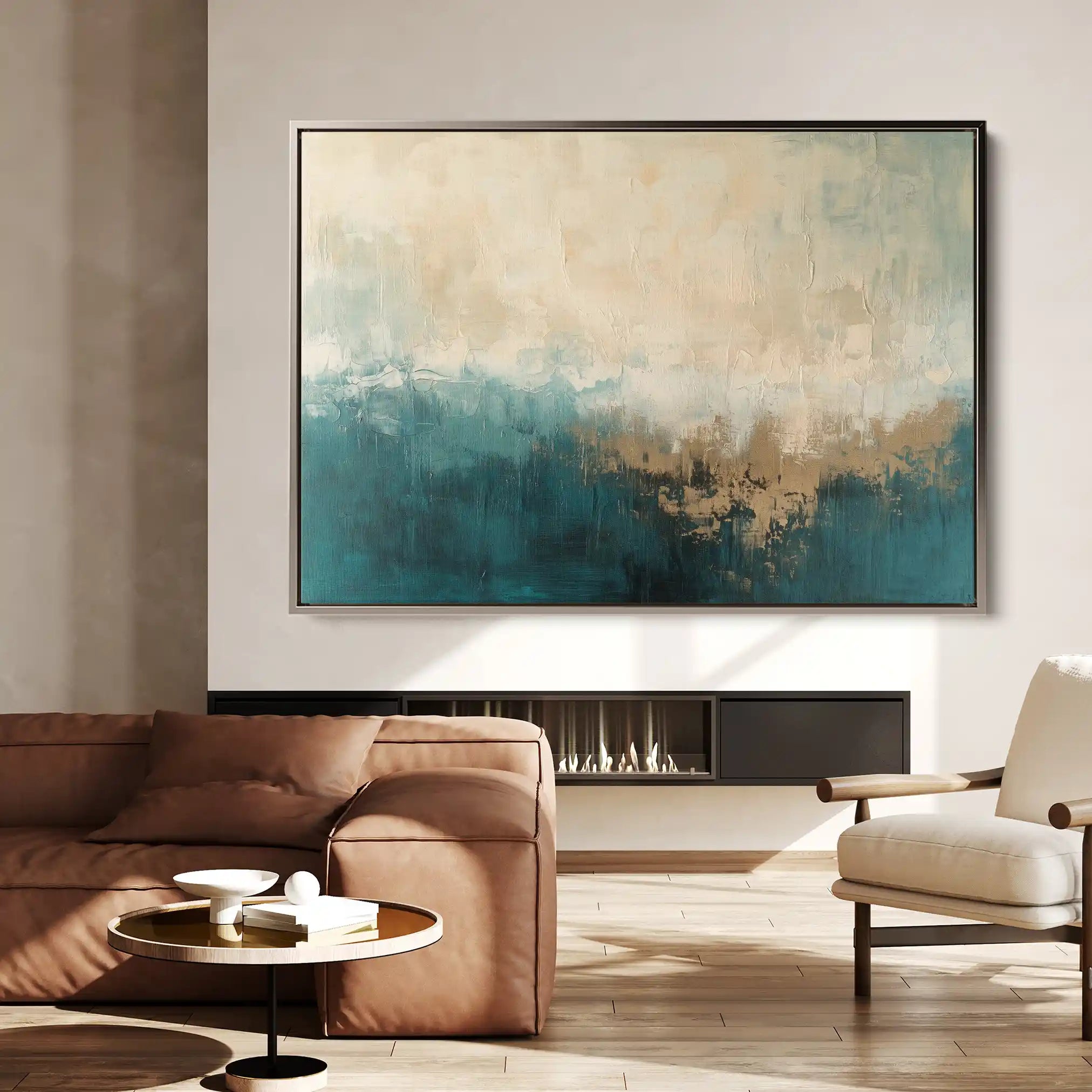 Abstract 699 Canvas Art 60 x 40 cm / Stretched on hidden frame