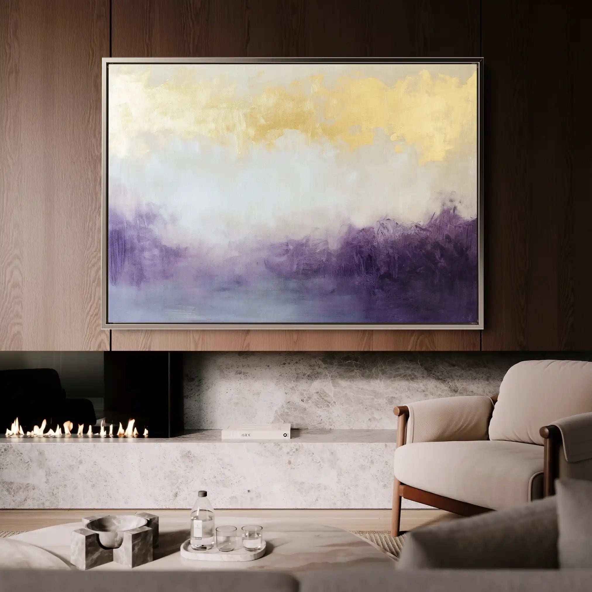 Abstract 700 Canvas Art 60 x 40 cm / Stretched on hidden frame