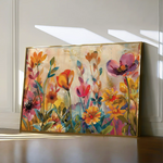 Floral Canvas Wall Art WAD700-F 90 x 60 cm / Stretched on hidden frame
