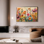 Floral Canvas Wall Art WAD700-F 90 x 60 cm / Stretched on hidden frame