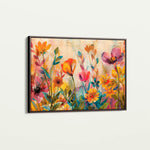 Floral Canvas Wall Art WAD700-F 90 x 60 cm / Stretched on hidden frame