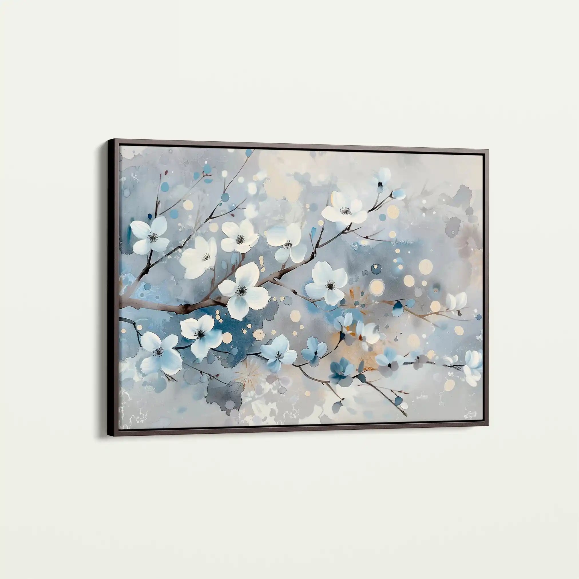 Floral Canvas Wall Art WAD701-F 90 x 60 cm / Stretched on hidden frame