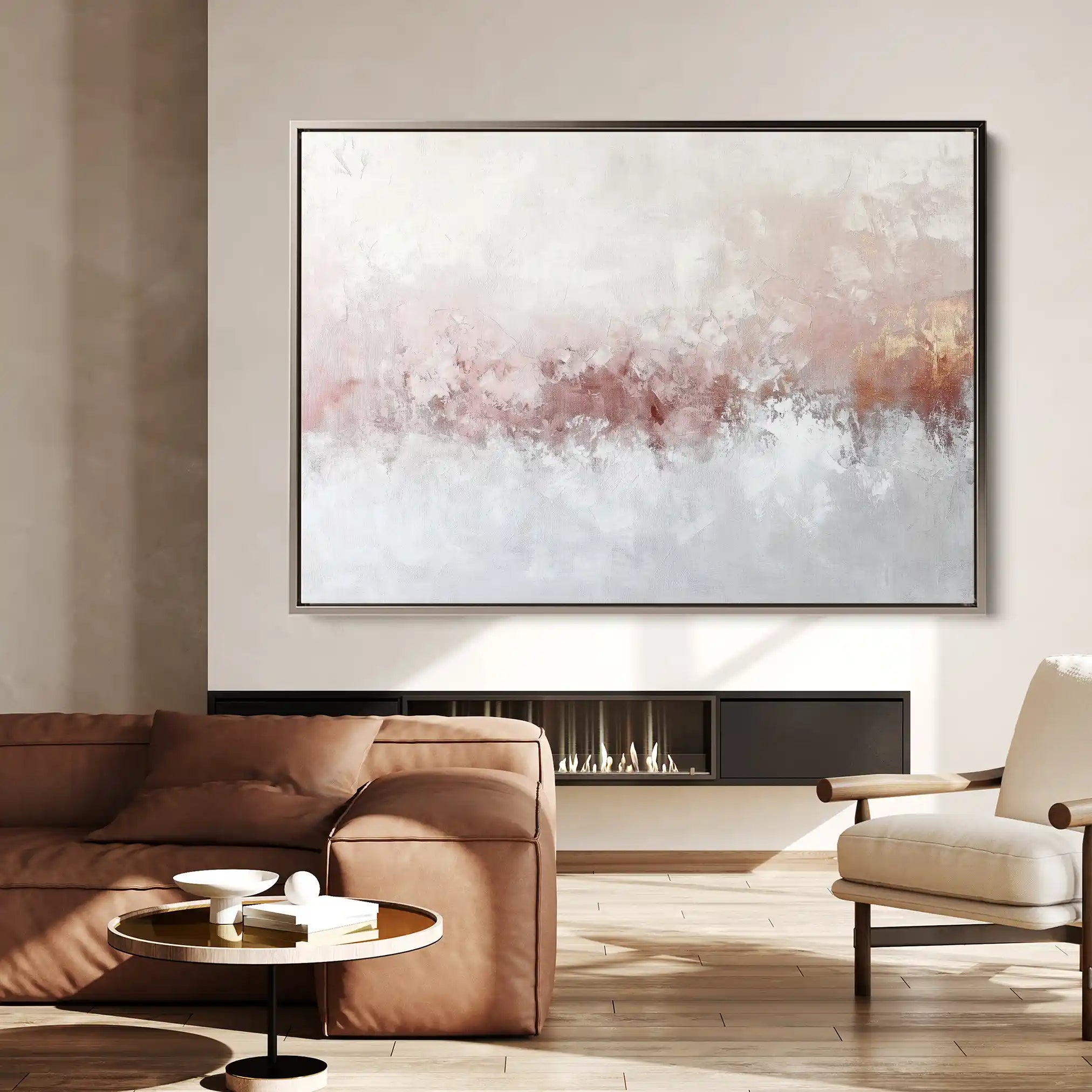 Abstract 702 Canvas Art 60 x 40 cm / Stretched on hidden frame