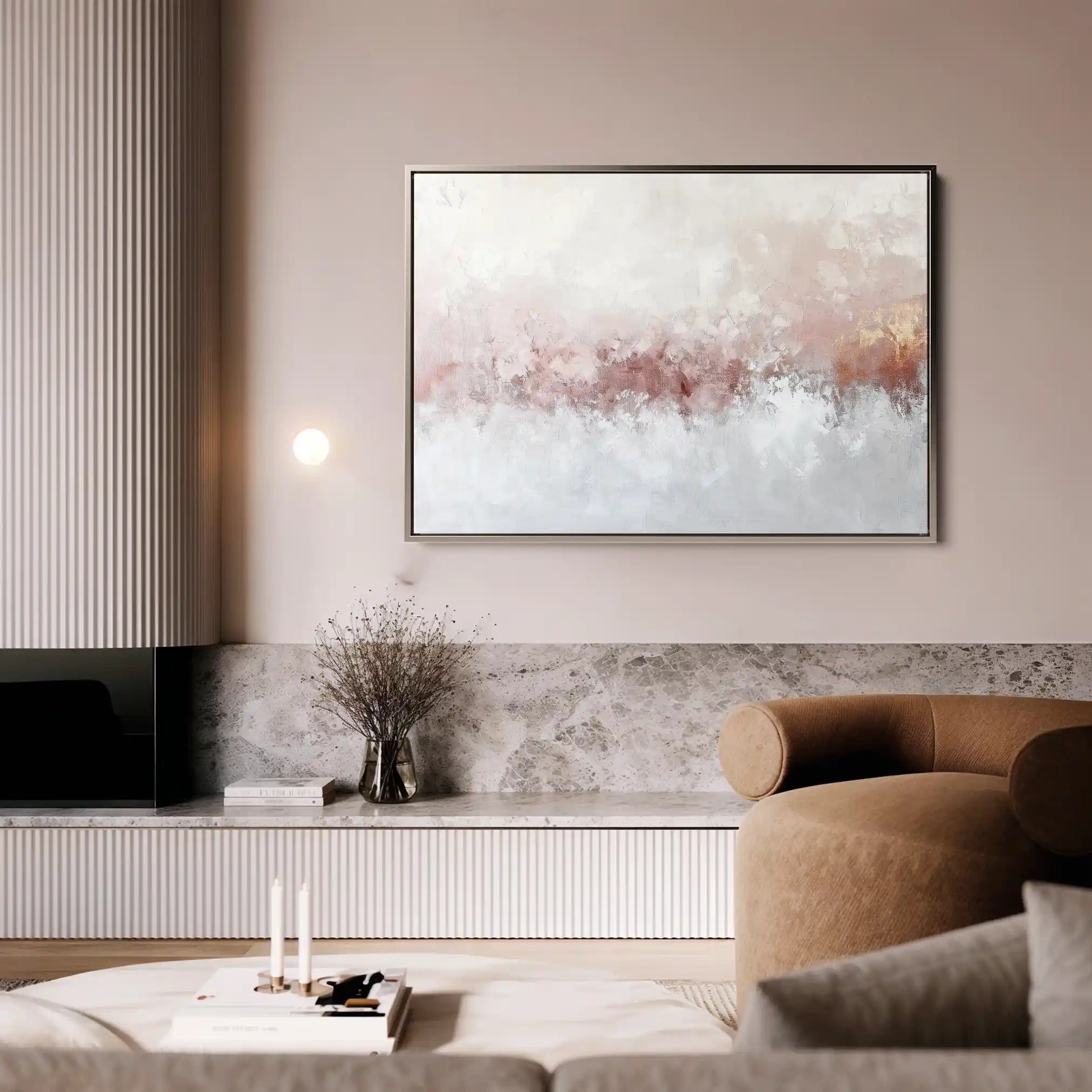 Abstract 702 Canvas Art 60 x 40 cm / Stretched on hidden frame