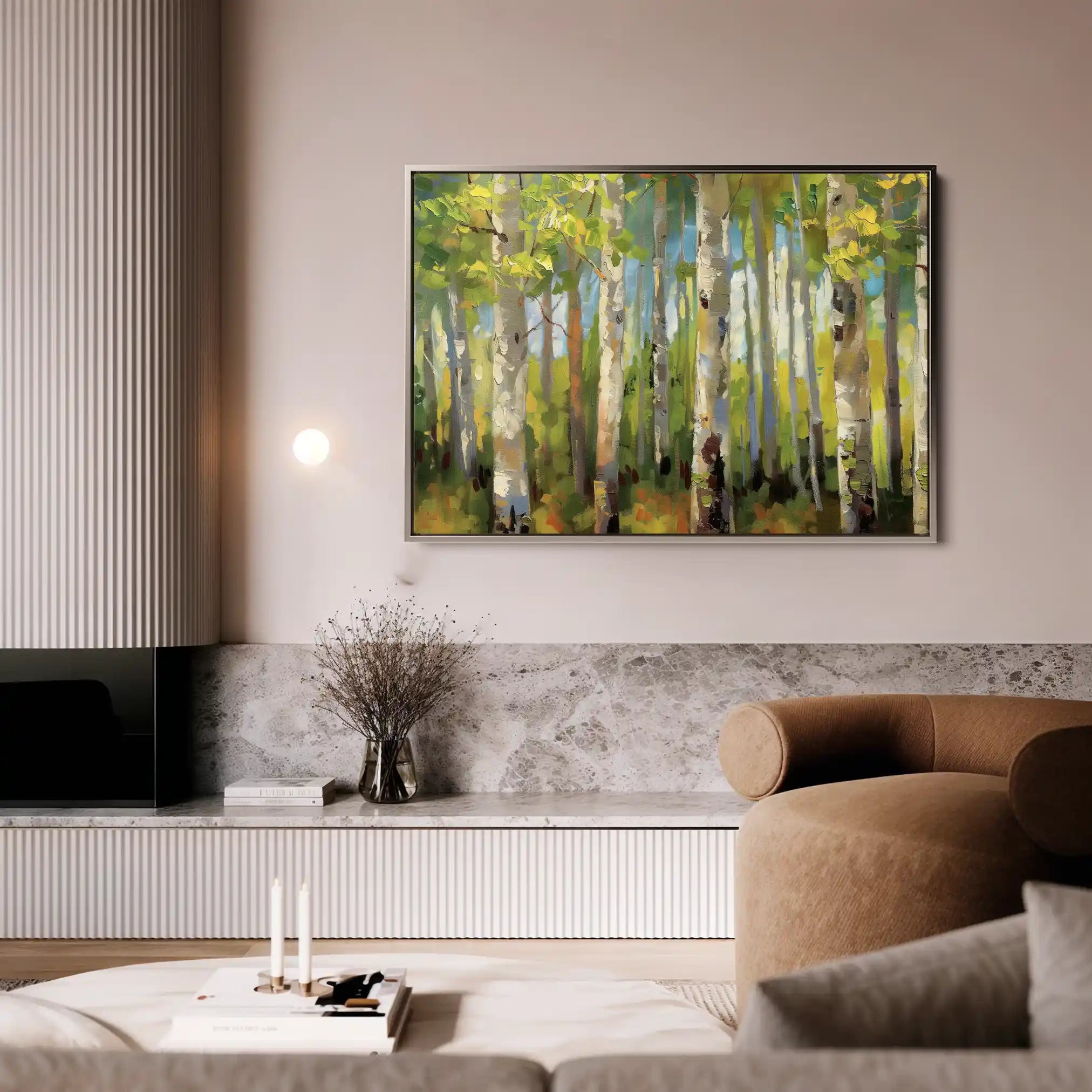 Floral Canvas Wall Art WAD704-F 90 x 60 cm / Stretched on hidden frame