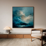 Abstract 705 Canvas Art 60 x 60 cm / Stretched on hidden frame