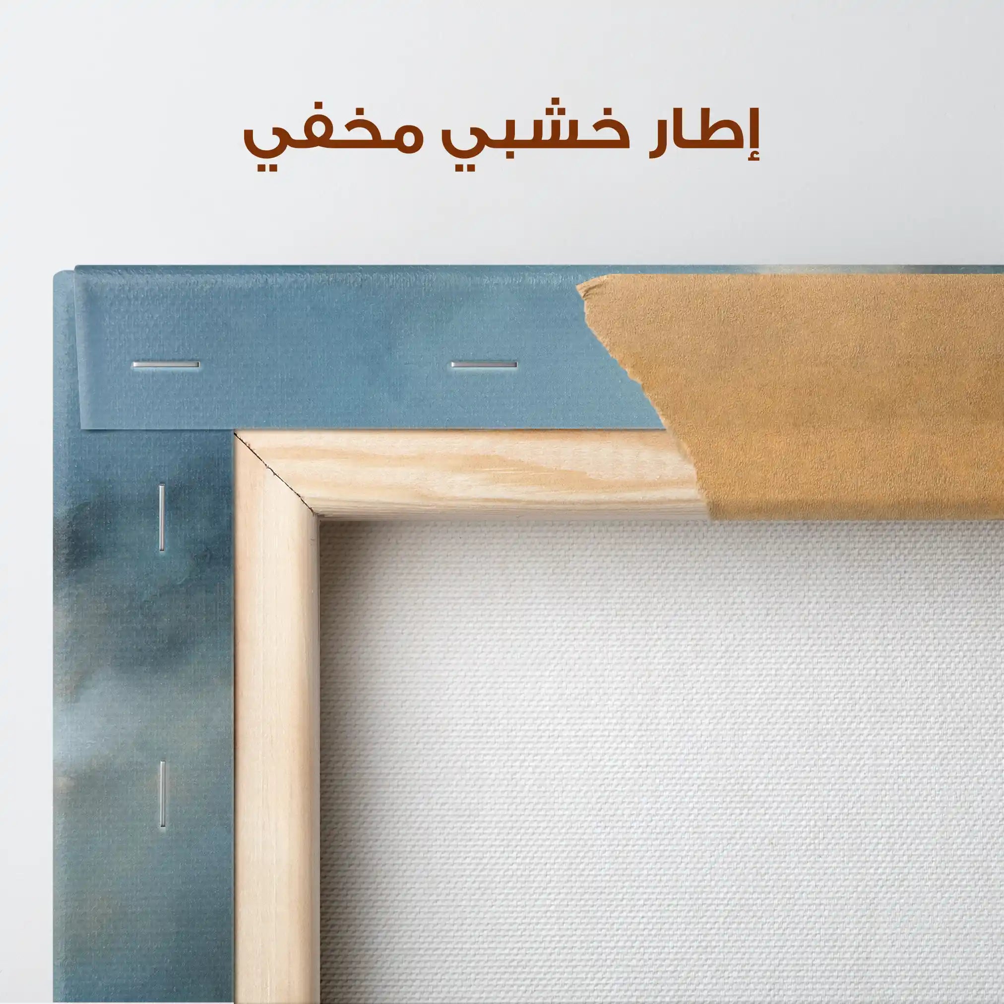 Abstract 705 Canvas Art 60 x 60 cm / Stretched on hidden frame