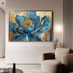 Floral Canvas Wall Art WAD705-F 90 x 60 cm / Stretched on hidden frame