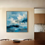 Abstract 706 Canvas Art 60 x 60 cm / Stretched on hidden frame