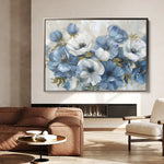 Floral Canvas Wall Art WAD706-F 90 x 60 cm / Stretched on hidden frame