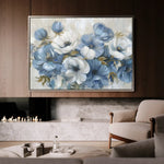 Floral Canvas Wall Art WAD706-F 90 x 60 cm / Stretched on hidden frame