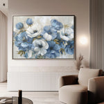 Floral Canvas Wall Art WAD706-F 90 x 60 cm / Stretched on hidden frame