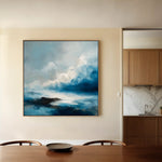 Abstract 707 Canvas Art 60 x 60 cm / Stretched on hidden frame