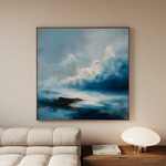 Abstract 707 Canvas Art 60 x 60 cm / Stretched on hidden frame