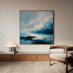 Abstract 707 Canvas Art 60 x 60 cm / Stretched on hidden frame