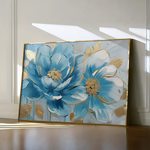 Floral Canvas Wall Art WAD709-F 90 x 60 cm / Stretched on hidden frame