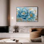 Floral Canvas Wall Art WAD709-F 90 x 60 cm / Stretched on hidden frame