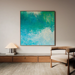 Abstract 711 Canvas Art 60 x 60 cm / Stretched on hidden frame