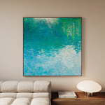 Abstract 711 Canvas Art 60 x 60 cm / Stretched on hidden frame