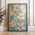 Floral Canvas Wall Art WAD712-F 90 x 60 cm / Stretched on hidden frame
