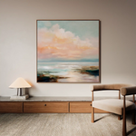 Abstract 713 Canvas Art 60 x 60 cm / Stretched on hidden frame