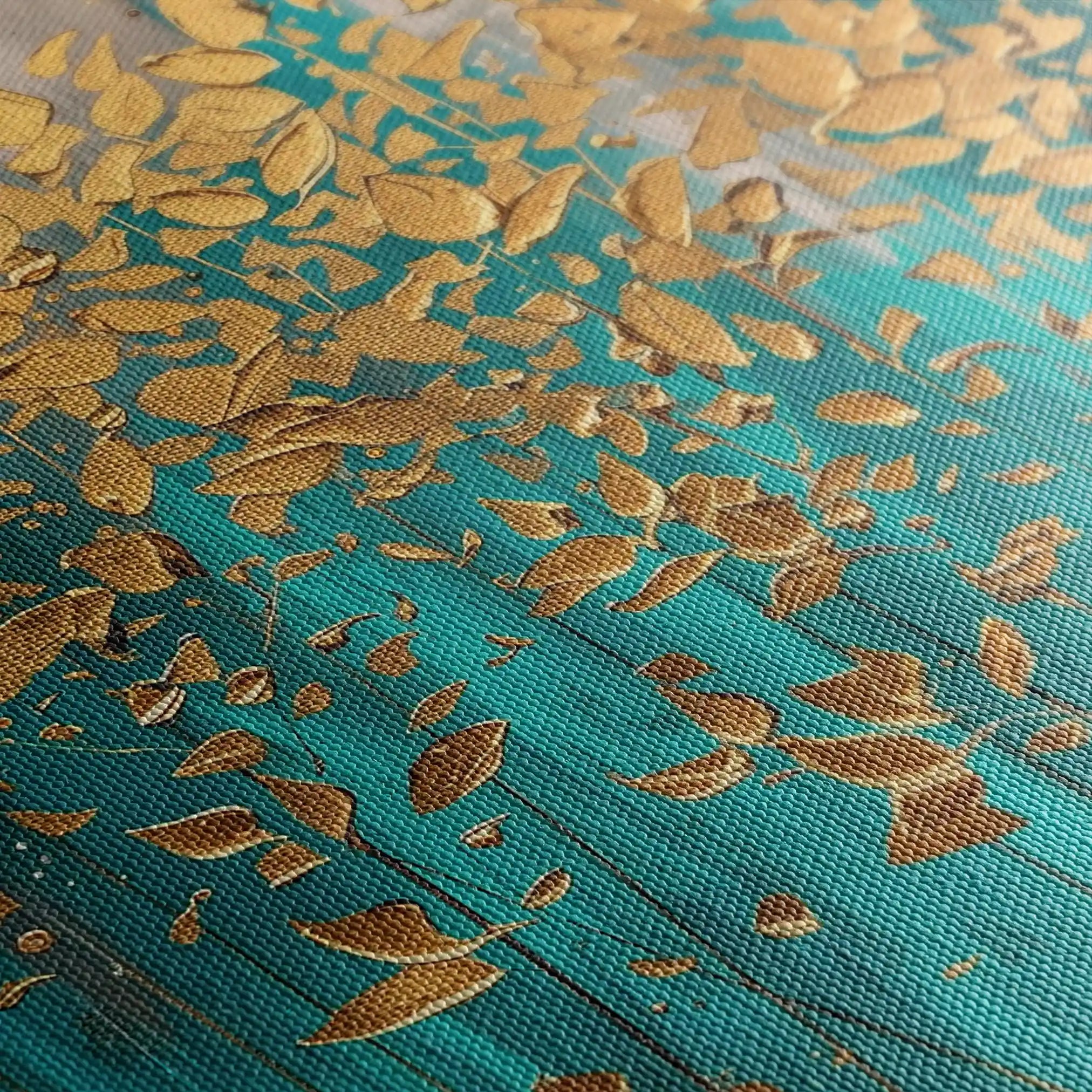 Floral Canvas Wall Art WAD713-F 90 x 60 cm / Stretched on hidden frame