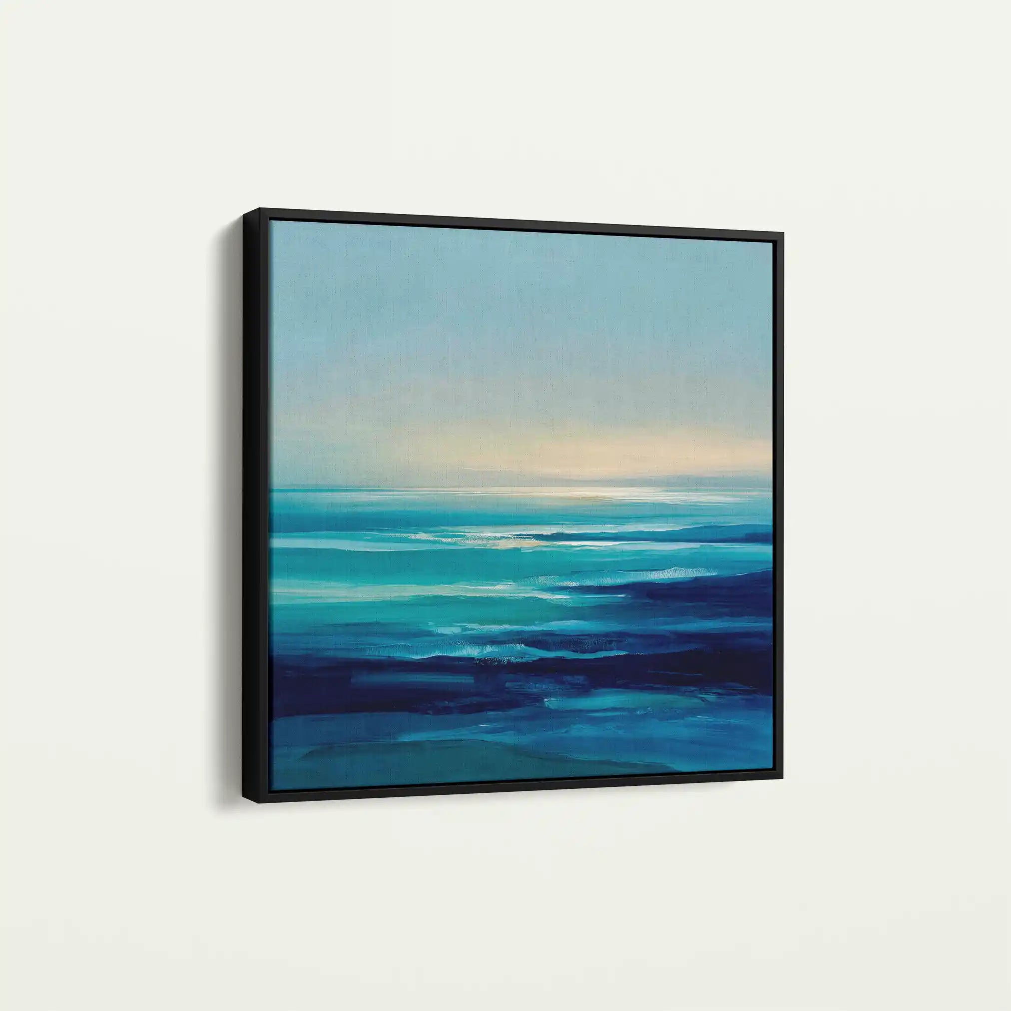 Abstract Canvas Wall Art WAD721-A 80 x 80 cm / Stretched on hidden frame