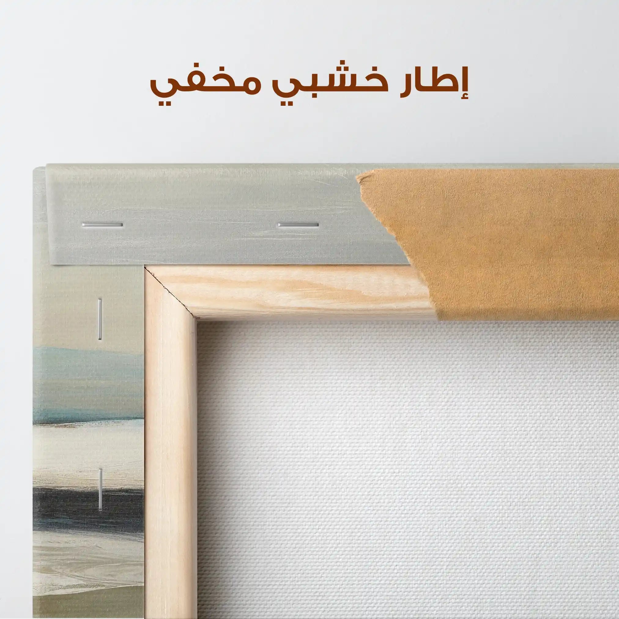 Abstract 725 Canvas Art 60 x 60 cm / Stretched on hidden frame