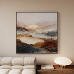 Abstract 726 Canvas Art 60 x 60 cm / Stretched on hidden frame