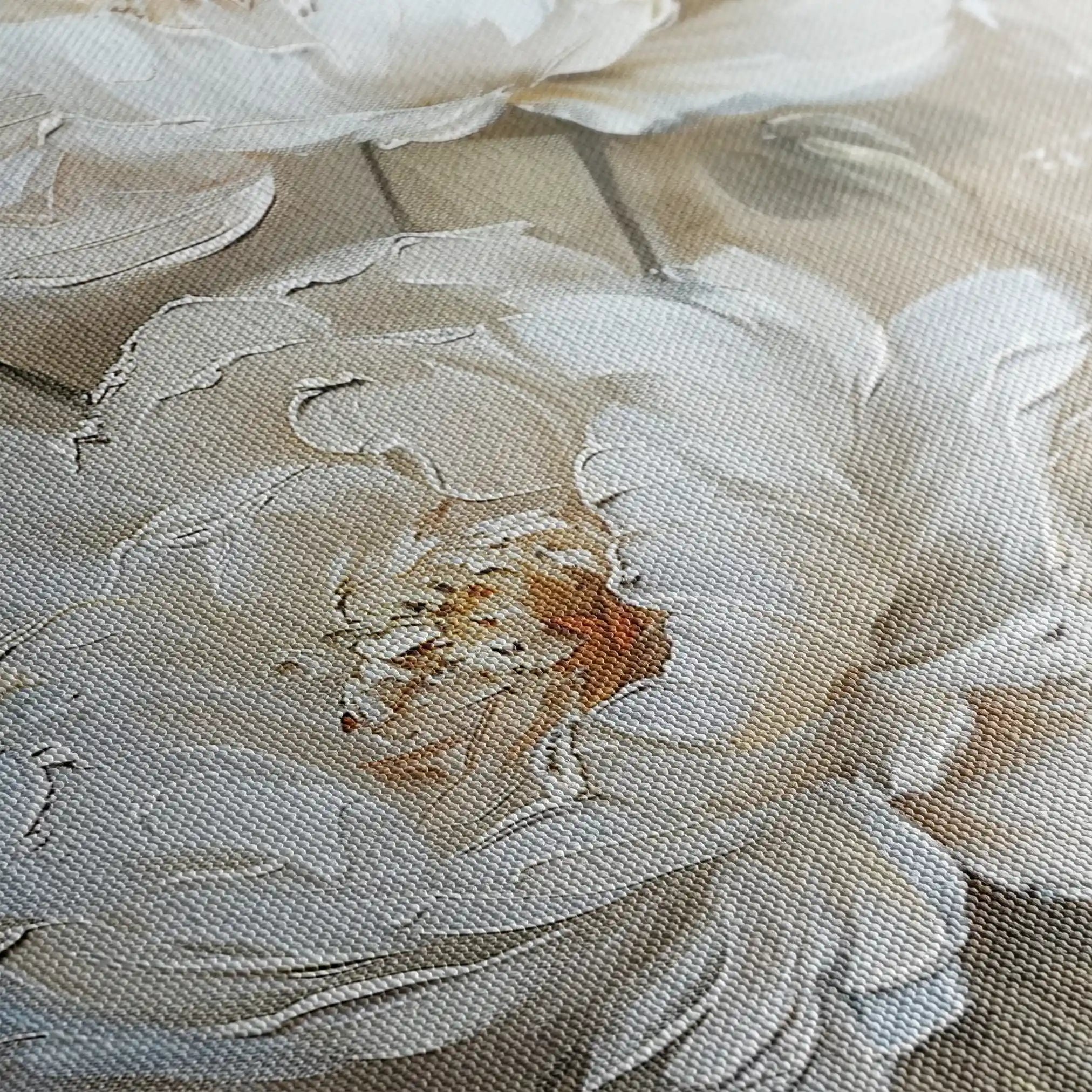 Floral Canvas Wall Art WAD726-F 90 x 60 cm / Stretched on hidden frame