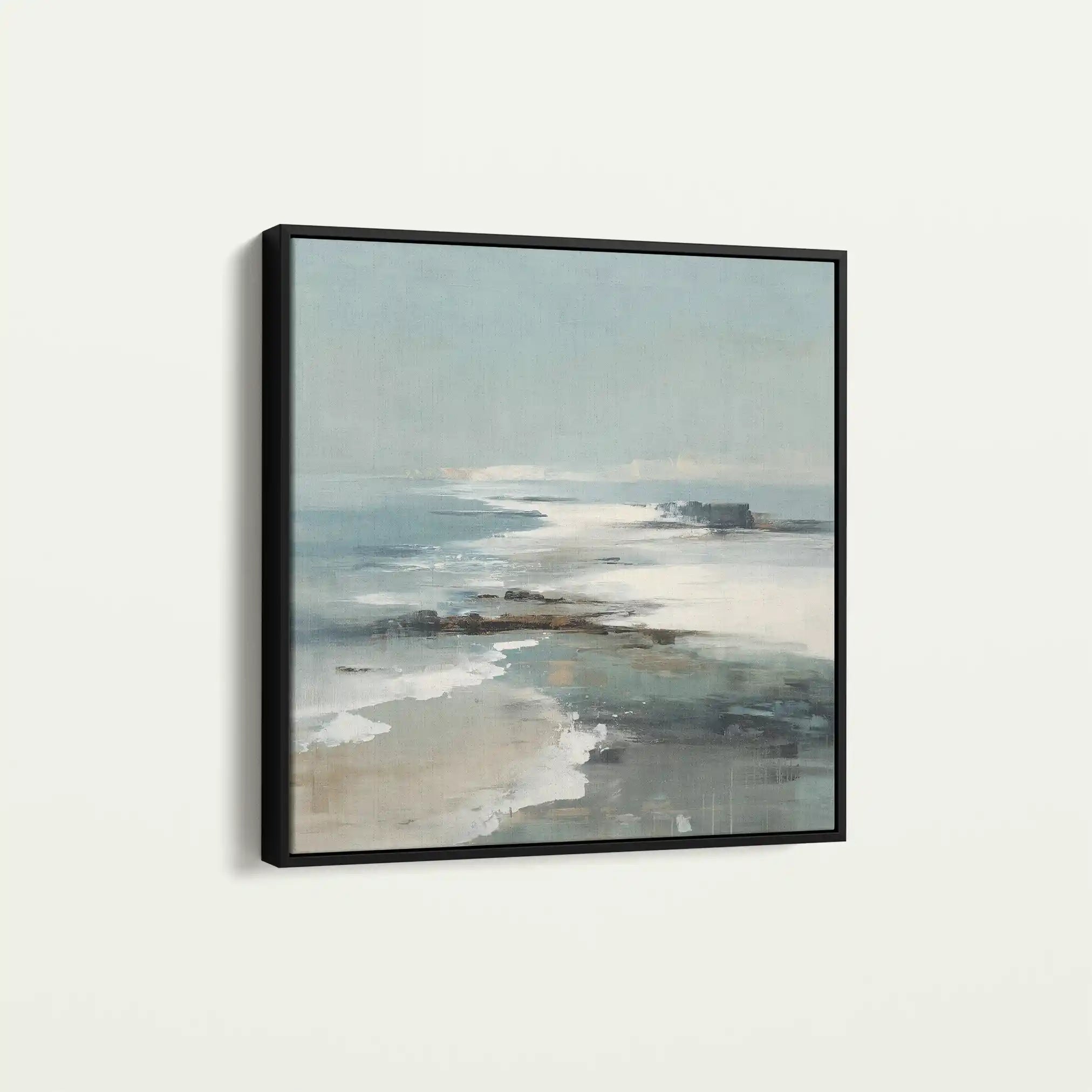 Abstract Canvas Wall Art WAD730-A 80 x 80 cm / Stretched on hidden frame