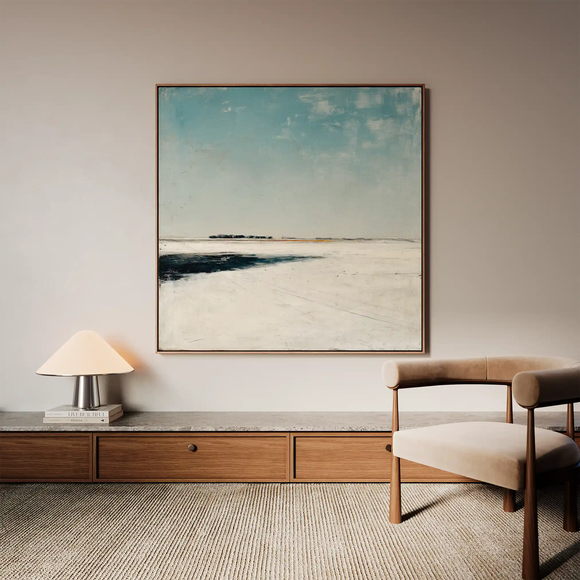 Abstract 731 Canvas Art 60 x 60 cm / Stretched on hidden frame