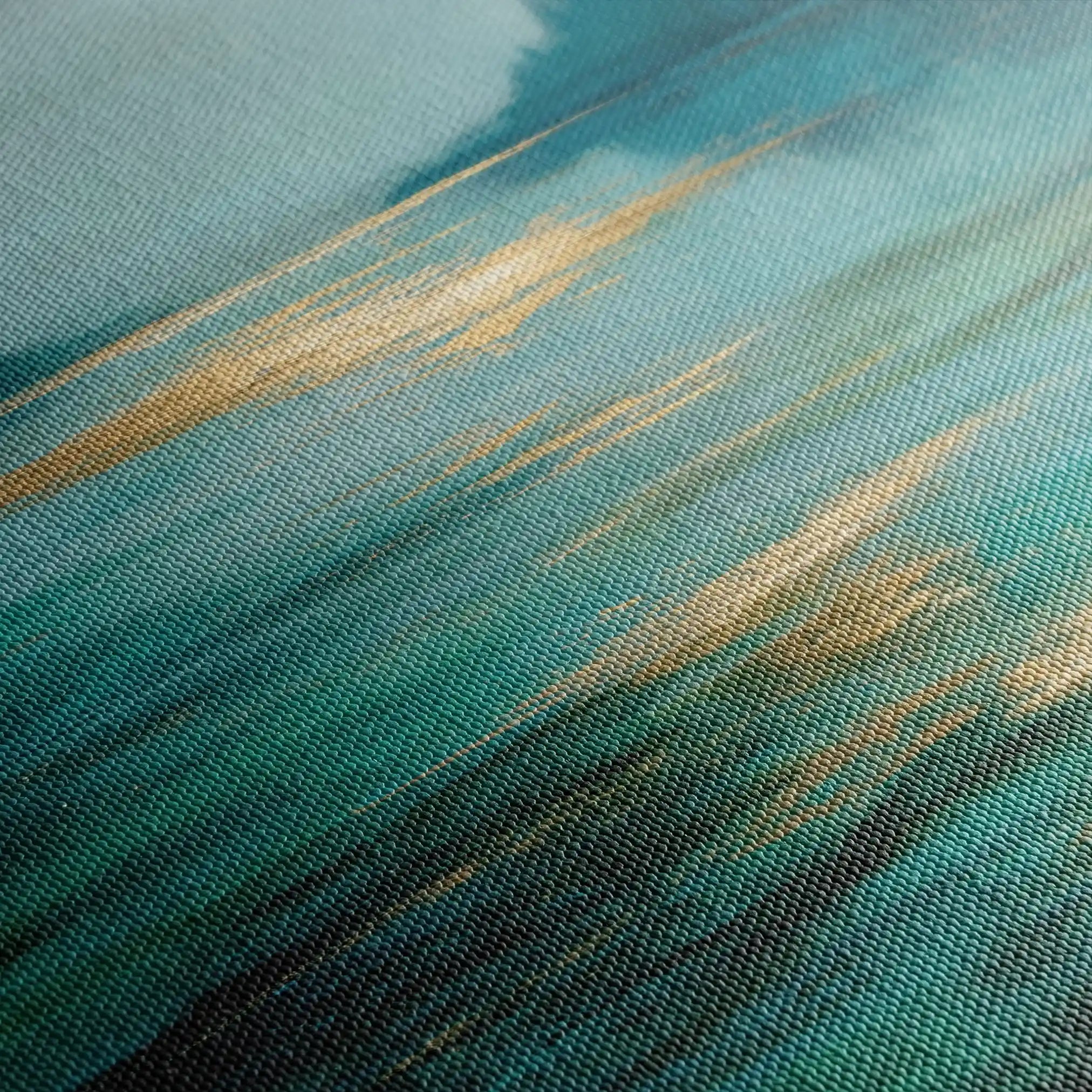 Abstract Canvas Wall Art WAD732-A 80 x 80 cm / Stretched on hidden frame