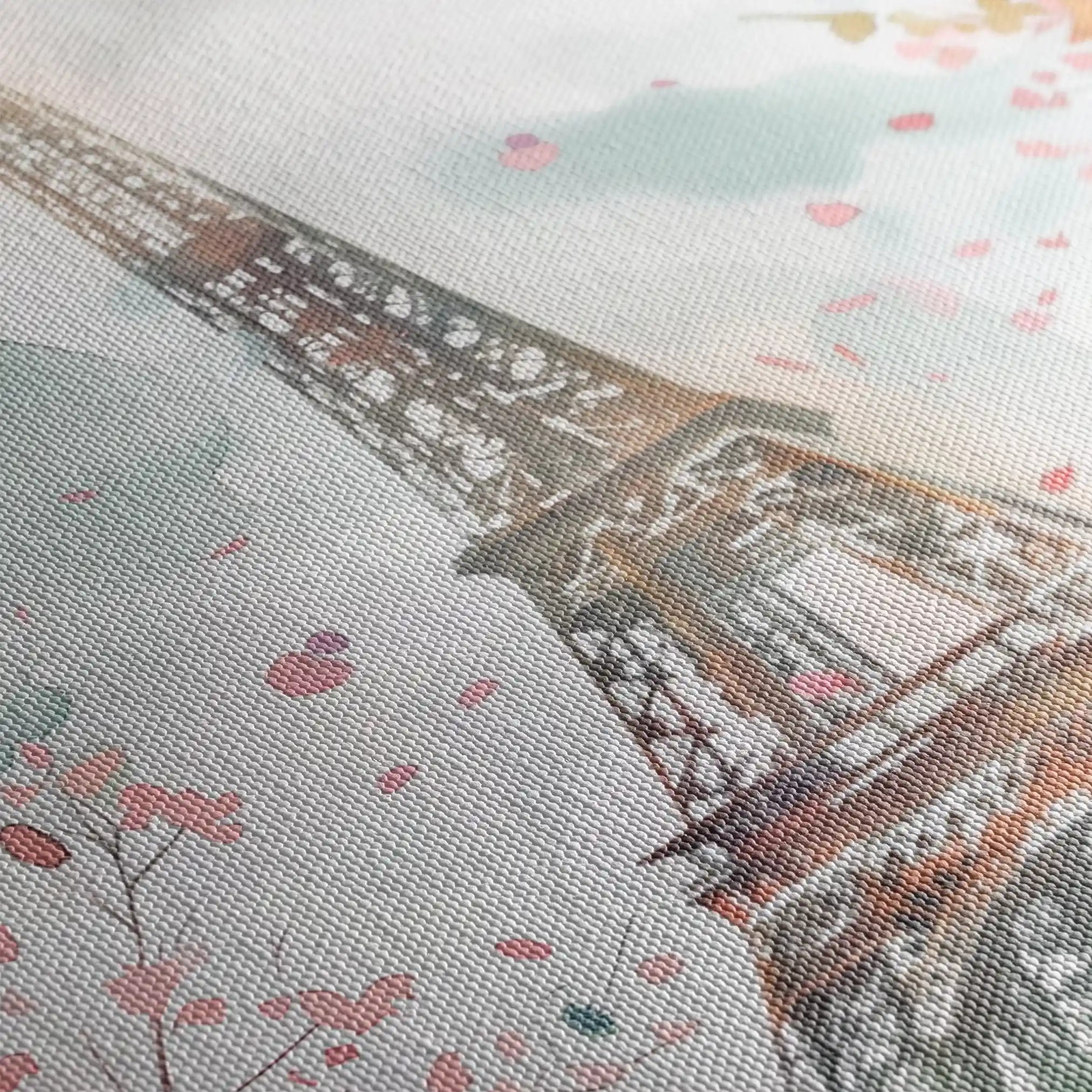 Floral Canvas Wall Art WAD732-F 90 x 60 cm / Stretched on hidden frame