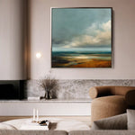 Abstract 734 Canvas Art 60 x 60 cm / Stretched on hidden frame