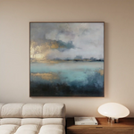 Abstract 735 Canvas Art 60 x 60 cm / Stretched on hidden frame
