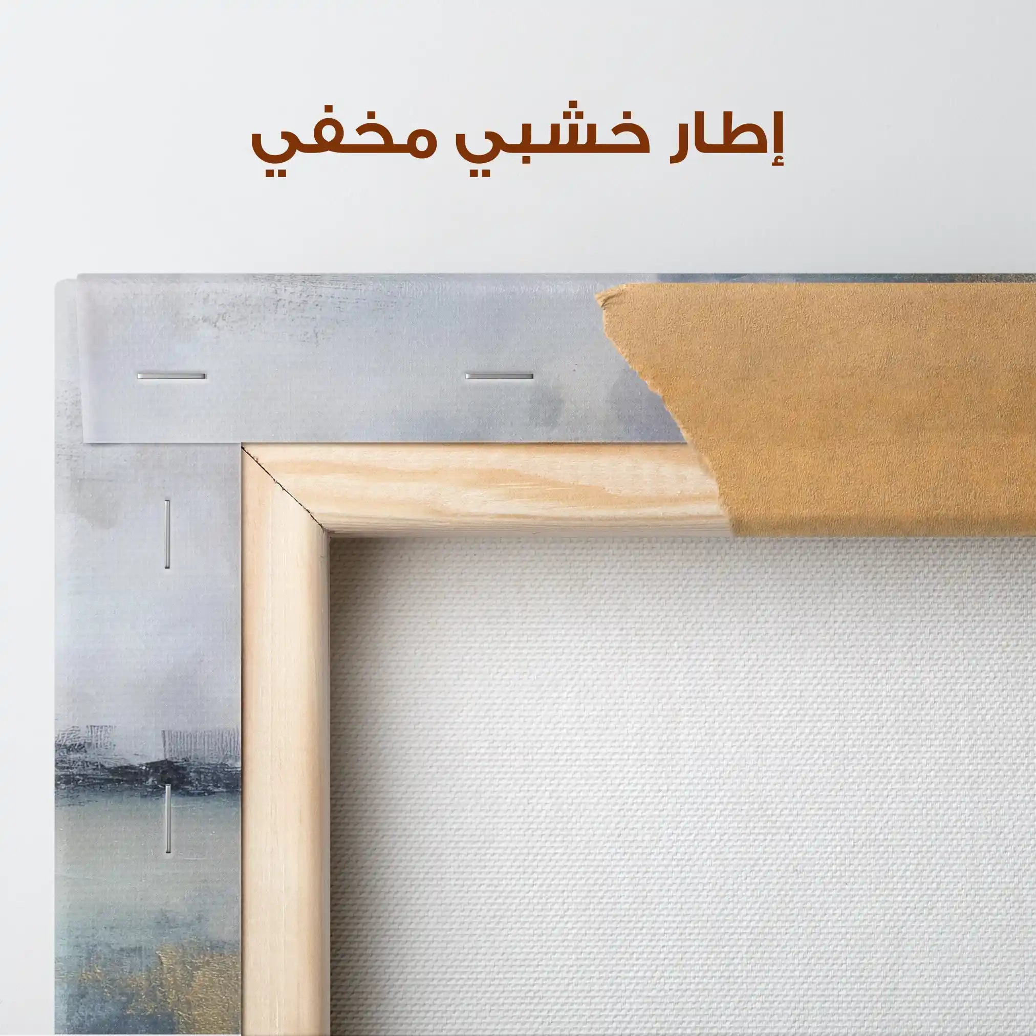 Abstract 735 Canvas Art 60 x 60 cm / Stretched on hidden frame