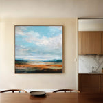 Abstract 736 Canvas Art 60 x 60 cm / Stretched on hidden frame