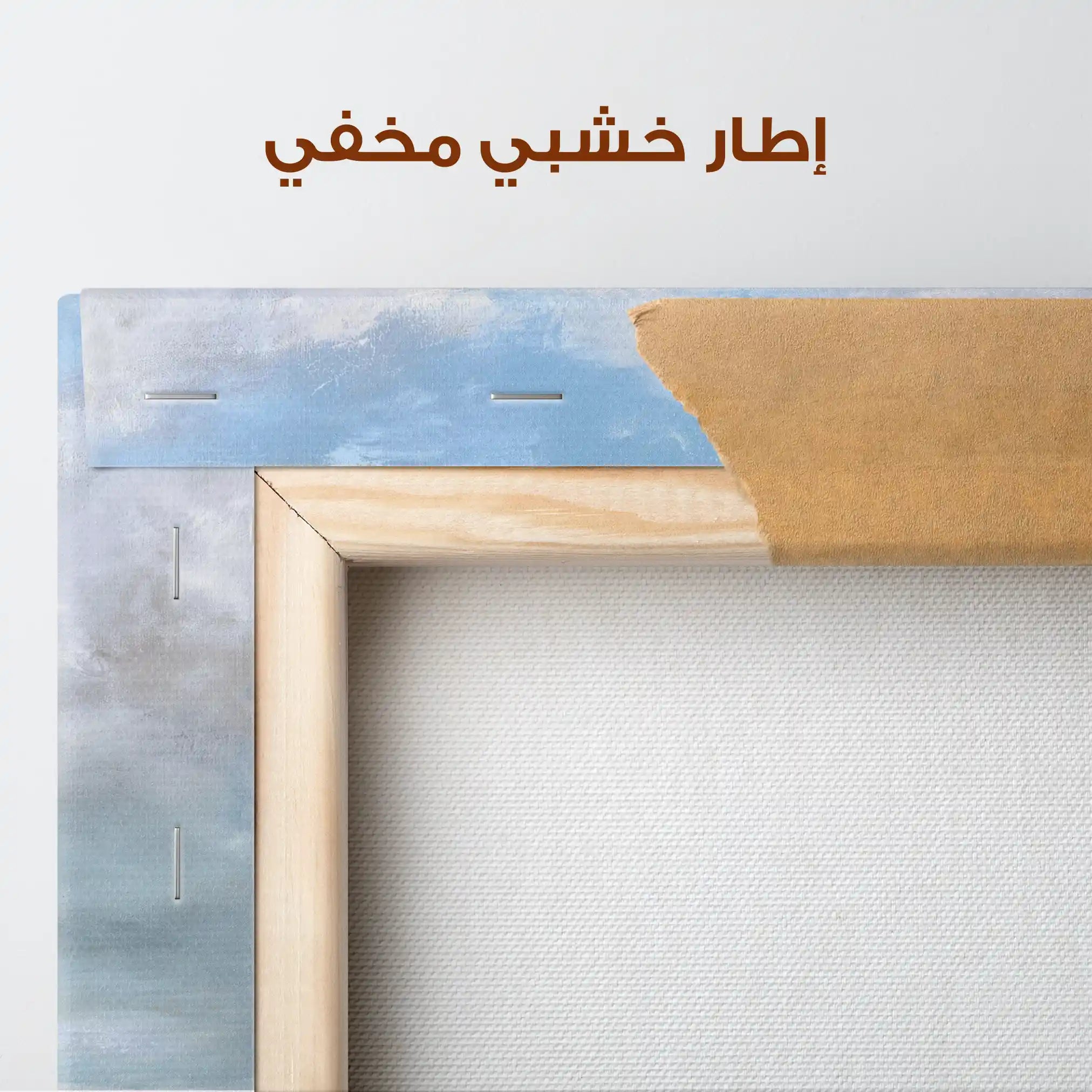 Abstract 736 Canvas Art 60 x 60 cm / Stretched on hidden frame