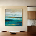 Abstract 737 Canvas Art 60 x 60 cm / Stretched on hidden frame
