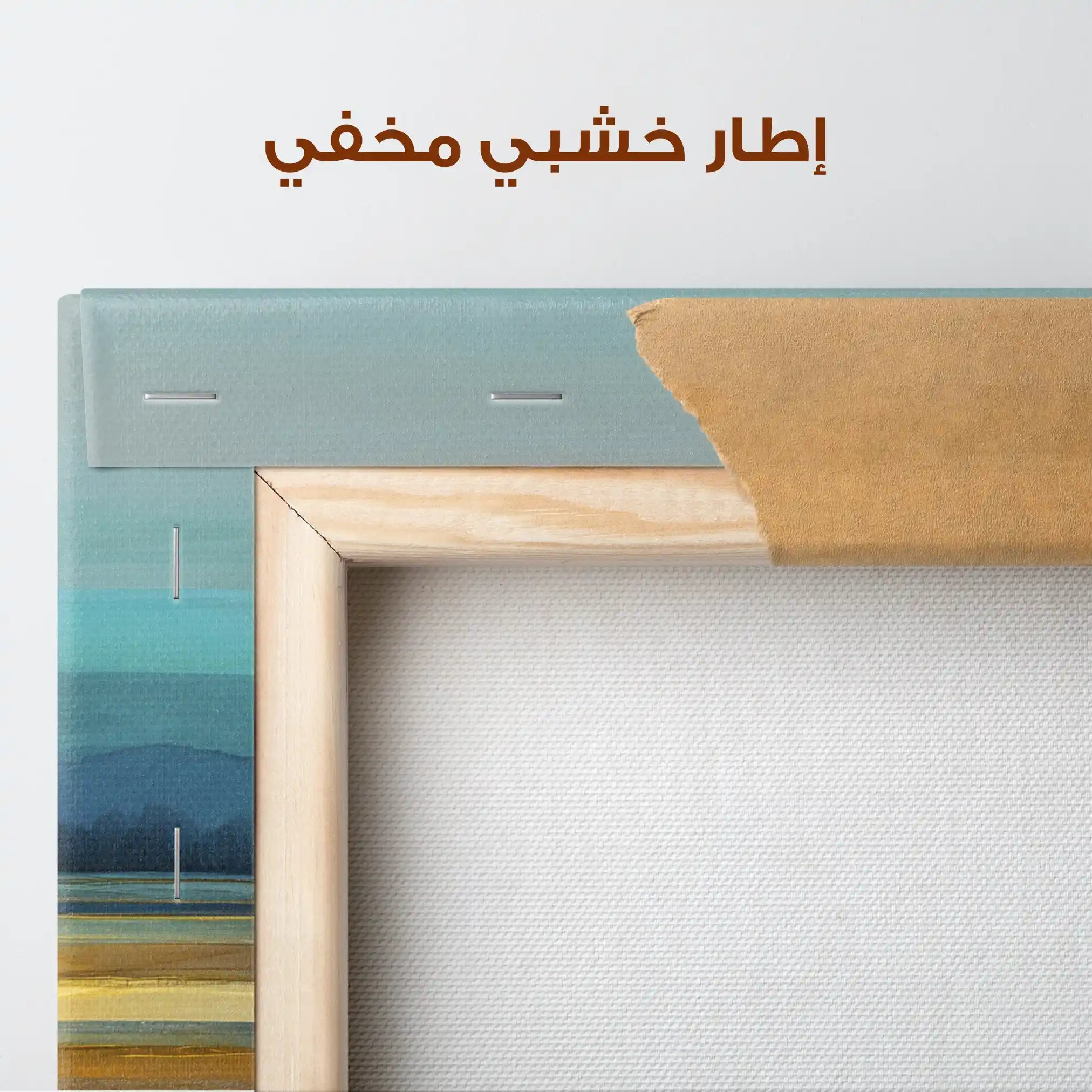 Abstract 739 Canvas Art 60 x 60 cm / Stretched on hidden frame