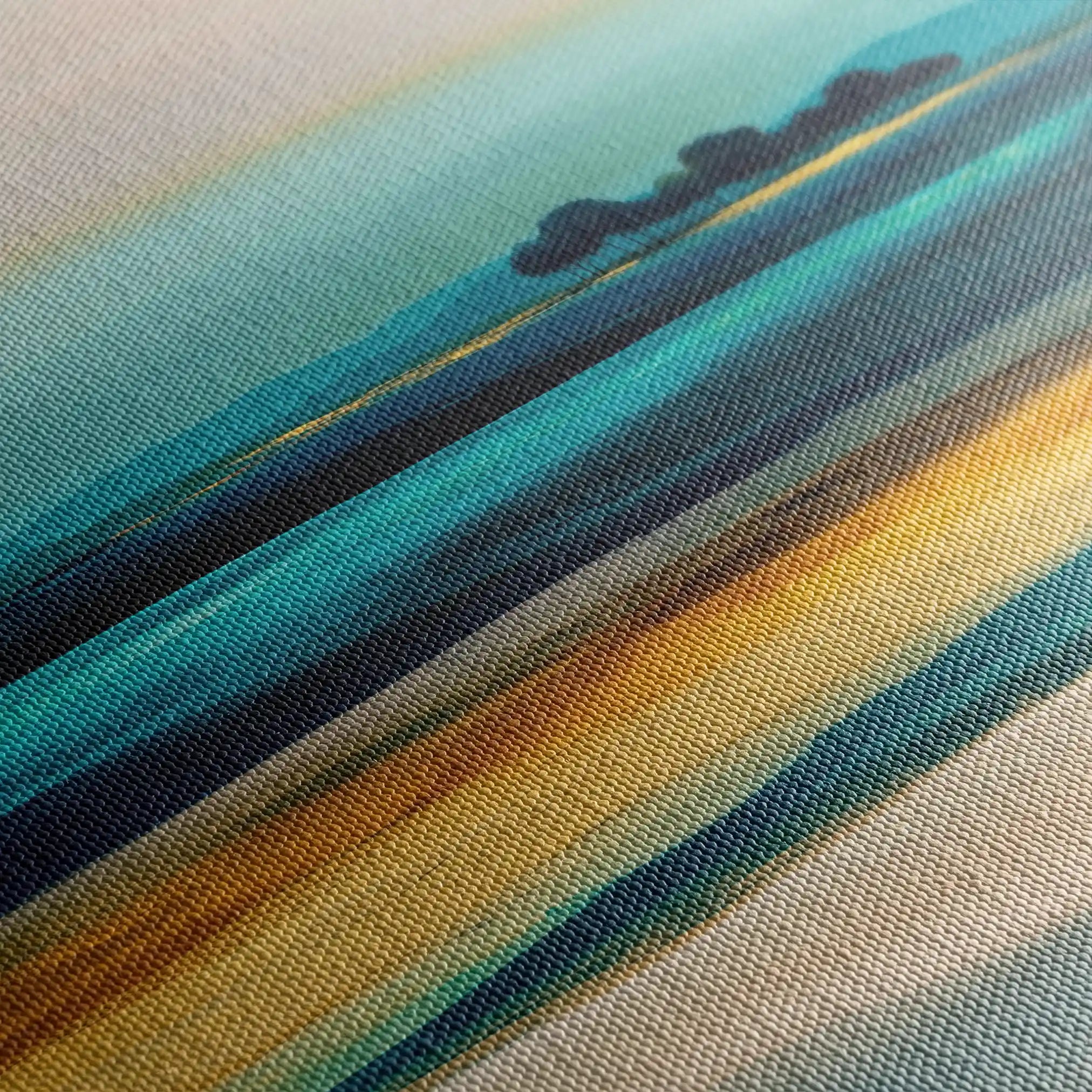 Abstract 740 Canvas Art 60 x 60 cm / Stretched on hidden frame