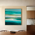 Abstract 741 Canvas Art 60 x 60 cm / Stretched on hidden frame