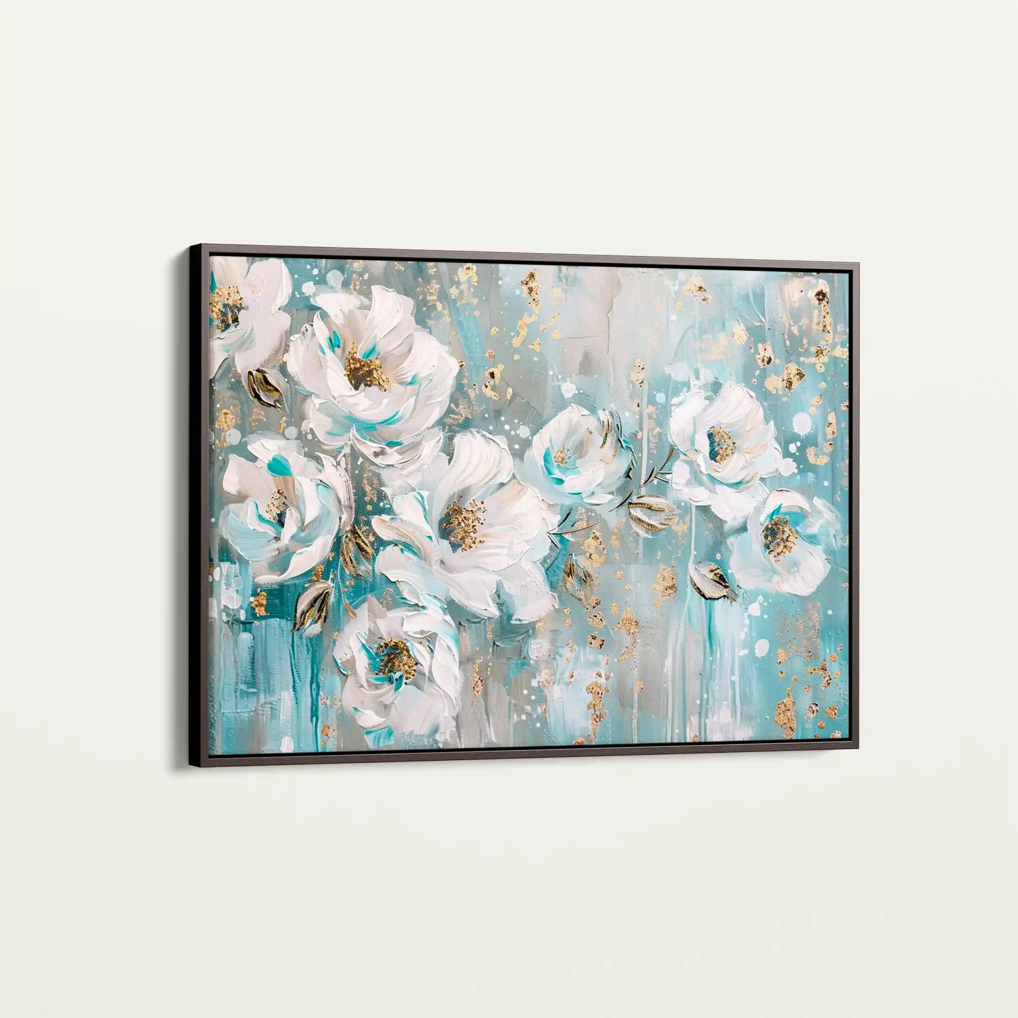 Floral Canvas Wall Art WAD742-F 90 x 60 cm / Stretched on hidden frame
