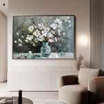 Floral Canvas Wall Art WAD743-F 90 x 60 cm / Stretched on hidden frame
